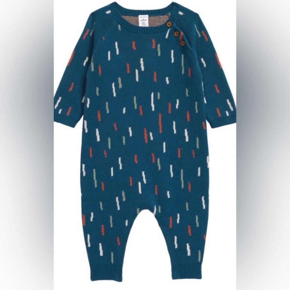 New Nordstrom’s Intarsia sweater knit 3month romper